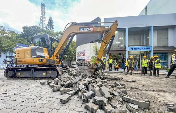 އަމީނީމަގުގެ މަސައްކަތް ފެށުމުން ބަސް ރޫޓަށް ބަދަލެއް