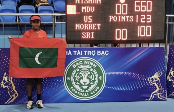 ނަބާ؛ އިރުމަތީ އޭޝިއާގެ ޒުވާން ޗެމްޕިއަނަކަށް