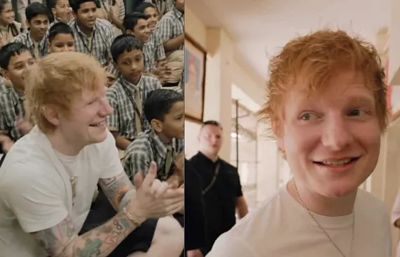 އެޑް ޝިރަން ދެވަނަ ފަހަރަށް ބޮންބޭ އަށް