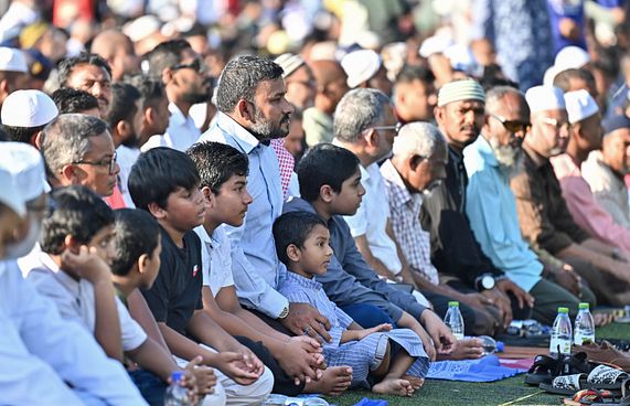 މި އަހަރު ވެސް އީދު ނަމާދު ބޮޑު ޖަމާއަތުގައި