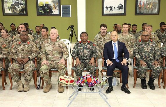 ރާއްޖެ-އެމެރިކާ ސިފައިންގެ ތަމްރީނުތަކެއް ފަށައިފި