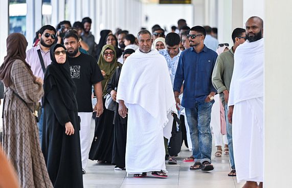 ހައްޖަށް މިއަދު ފުރީ އިތުރުވި 150 ކޯޓާގެ މީހުން