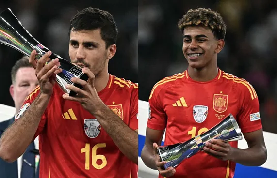 ޔޫރޯގެ މޮޅު ކުޅުންތެރިންގެ އެވޯޑް ރޮޑްރީ އާއި ޔަމާލަށް