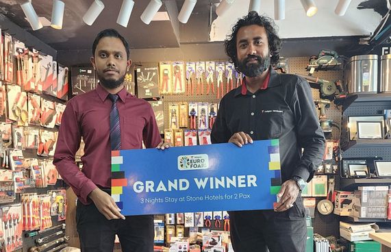 ވެލިގާގެ ޔޫރޯ ސްކޯ ދިމާކުރި ނަސީބުވެރިން ހޮވައިފި