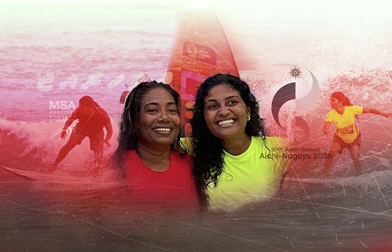 އޭޝިއަންގޭމްސްގެ ސާފިންއިން އަންހެން ޖާގައެއް ރާއްޖެއަށް