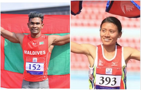 އެސްއޭ ގޭމްސްގެ ދެ ރަން މެޑަލިސްޓުން ގައުމީ މުބާރާތަށް