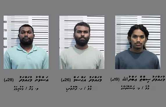 ރެޑް ނޯޓިސް ނެރެގެން ހޯދި ތިން މީހުން ހައްޔަރު