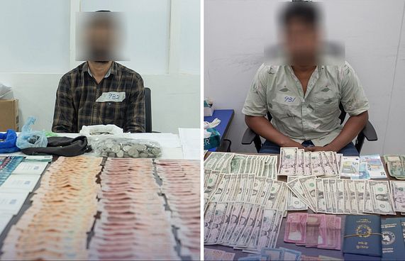 ޑޮލަރުގެ ވިޔަފާރިކުރި ދެ ބިދޭސީއަކު ޑީޕޯޓުކޮށްލައިފި