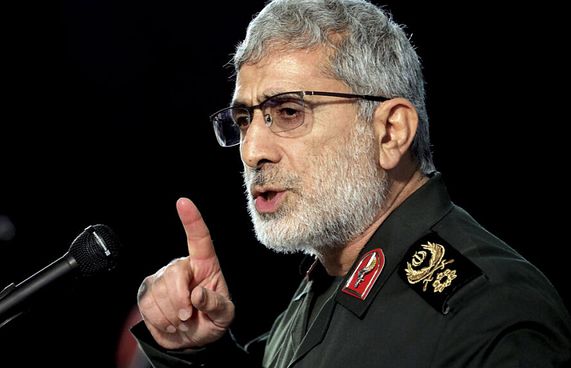 އިޒްރޭލަށް އީރާންގެ ކޮމާންޑަރުން އެހީވާ ކަމުގެ ތުހުމަތު