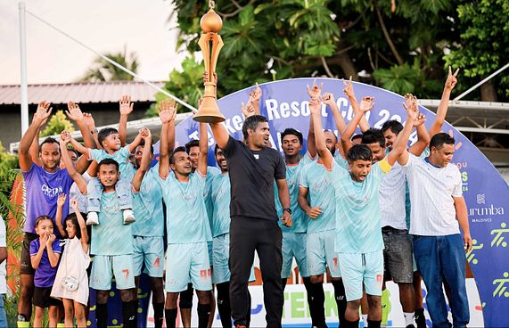 ޓެކާސް ރިސޯޓް ކަޕް ޗެމްޕިއަންކަން ޖޯލި މޯލްޑިވްސް އަށް