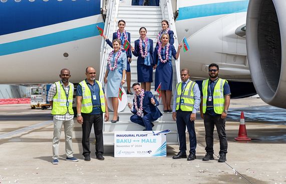 އަޒަރުބައިޖާން އެއާލައިނުން ރާއްޖެއަށް ސީދާ ދަތުރުތައް