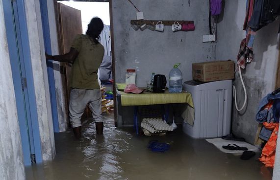 ވިއްސާރާގައި ބައެއް ރަށްތަކުގެ ގެތަކަށް ބޮޑު ގެއްލުމެއް