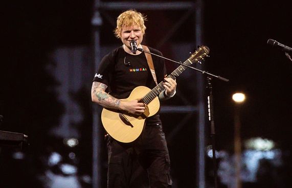 އެޑް ޝީރަން އިންޑިއާގައި ހަ ޝޯ ބާއްވަނީ