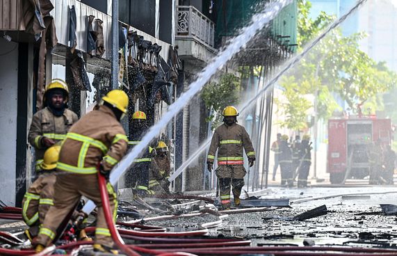 ސޯޝަލް ސެންޓަރުގައި އިމަޖެންސީ އިވެކުއޭޝަން ސެންޓަރެއް