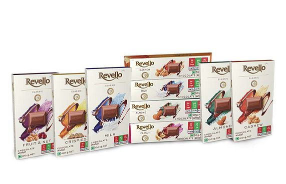 ޕިރަމިޑުން ރެވެލޯ ޗޮކްލެޓުގެ ރަހަ ބަލާލަން ދެނީ