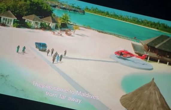 "ޕުޝްޕާ 2"ގެ މަންޒަރެއް ރާއްޖޭގައި؟