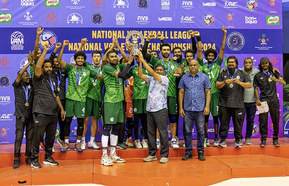 ގައުމީ ވޮލީ ލީގުގެ ޗެމްޕިއަންކަން އެޗްޑީސީން ހޯދައިފި