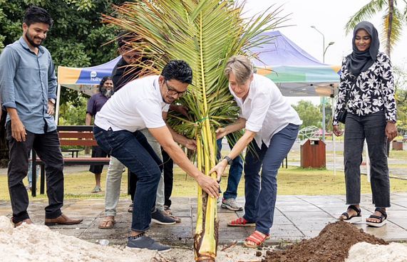 ސަފީރު ގޭގައި ބޮޑުކުރި ރުއް ހުޅުމާލޭގައި އިންދައިފި