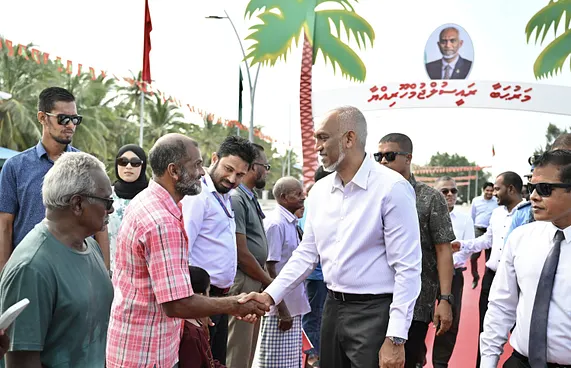 މަސައްކަތްކުރަނީ އުއްމީދުތައް ހާސިލްކޮށްދޭން: ރައީސް