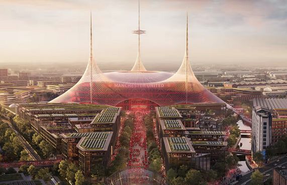 ޔުނައިޓެޑްގެ އާ ސްޓޭޑިއަމް ހަދަން ޓްރެފޯޑް ތަޅާލަނީ