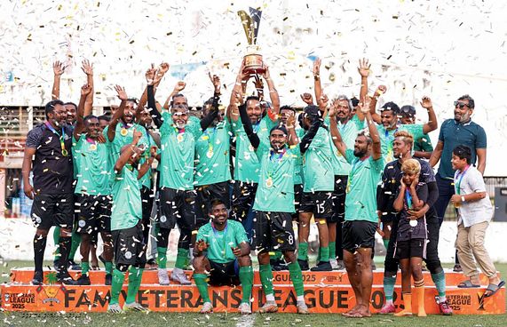 މިއަހަރުގެ ޗެމްޕިއަންކަން ވެސް ހުޅުމާލެ ވެޓެރަންސް އަށް