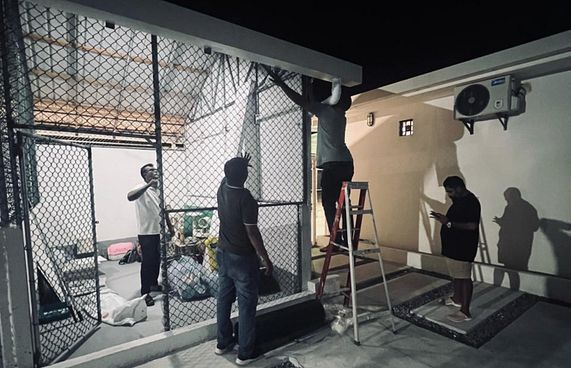 ބުޅާ ފެސިލިޓީގެ ނެޓުތައް ބަދަލުކުރަން ފަށައިފި