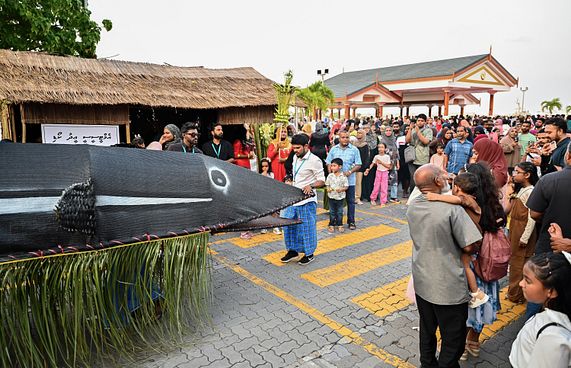 މާލޭގައި ވެސް ގައުމީ ފެންވަރުގައި އީދު ފާހަގަކުރަނީ