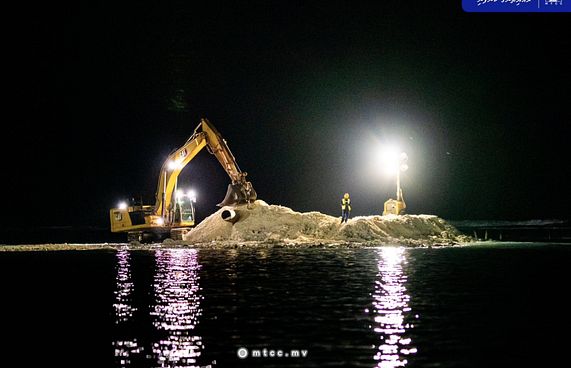 ގުޅީގެ ބިން ހިއްކުމުގެ މަސައްކަތް ފަށައިފި