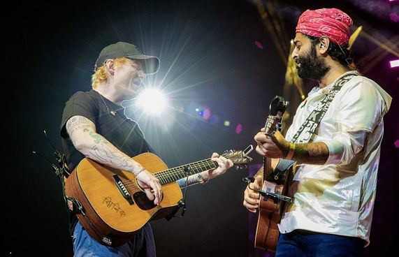 އެޑް ޝީރަންގެ އާ އަލްބަމްގައި އަރްޖިތުގެ ލަވައެއް