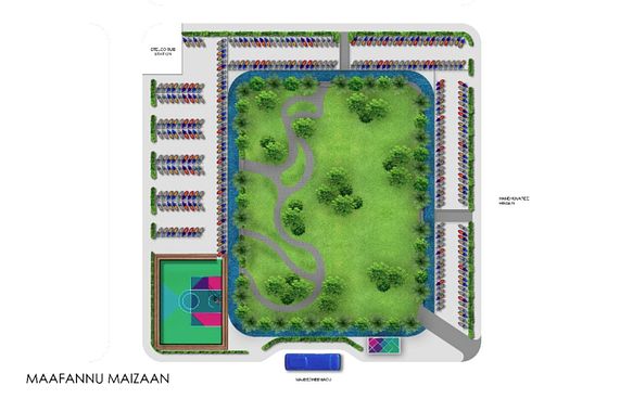 ބާސްކެޓް ކޯޓަކާއެކު "މާފަންނު މައިޒާން" ހަދަނީ