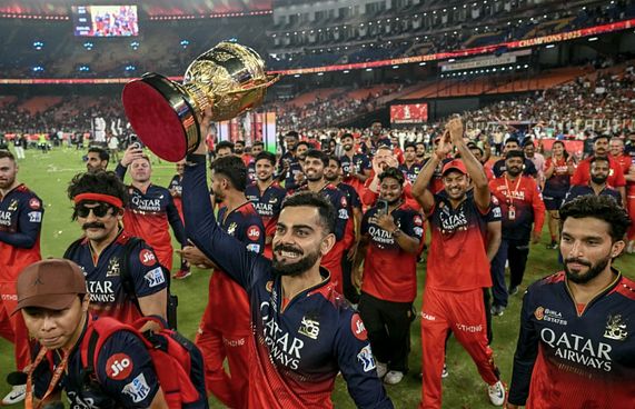 އާރުސީބީ ފުރަތަމަ ފަހަރަށް އައިޕީއެލް ކާމިޔާބުކޮށްފި