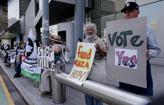 ޣައްޒާގެ ގަރާރު އެމެރިކާއިން މިފަހަރު ވެސް ވީޓޯކޮށްފި