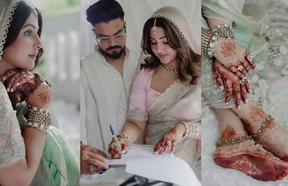 ހީނާ އާއި ރޮކީ ކައިވެނިކޮށްފި