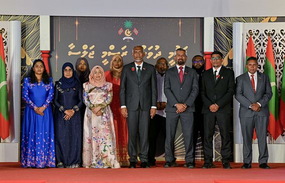 ހިތްވަރުދިނުމުގެ ގައުމީ އިނާމު ނުވަ ބޭފުޅަކަށް