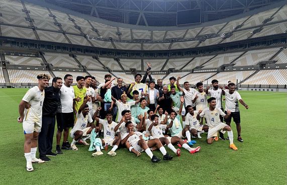 ލަންކާގެ ޒުވާން ޓީމުން ގަތަރާ އެއްވަރުކޮށްފި