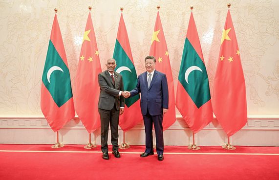 ޗައިނާ އާއި ރާއްޖޭގެ ގުޅުމަށް ރައީސްގެ ތައުރީފު