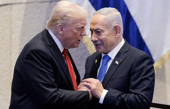 ޣައްޒާ ހިންގާ "ބޯޑް އޮފް ޕީސް" އަށް ނަތަންޔާހޫ