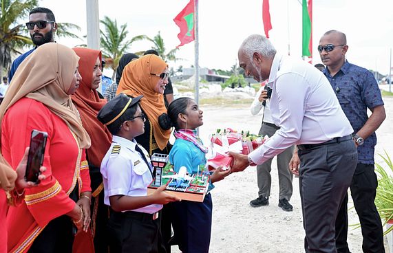 ވައުދުފުއްދަވައި މިލަންދޫ އެއާޕޯޓުގެ މަސައްކަތް ފަށައިފި