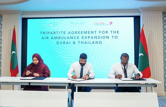 ތައިލެންޑާއި ދުބާއިއަށް އެއާ އެމްބިއުލާންސް ފުޅާކޮށްފި