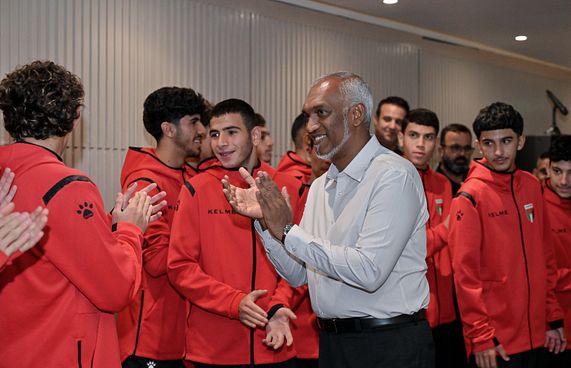 ފަލަސްތީން ޓީމަށް ރައީސްގެ ފަރިއްކޮޅެއް