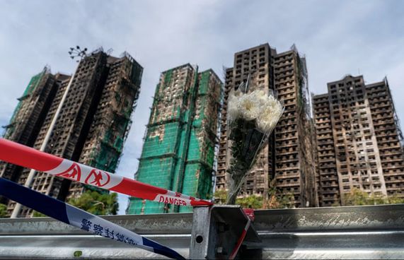 ހޮންކޮންގު ބޮޑު އަލިފާނުގައި މަރުވި އަދަދު 128 އަށް