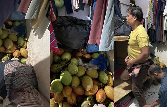 ނިދާ ތަނުގައި ބަންދުކުރަމުން ދިޔައީ ކުރުނބާ ފަނި!