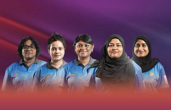 ކެރަމް ވޯލްޑް ކަޕުން އަންހެން ޓީމަށް ދެ ވަނަ