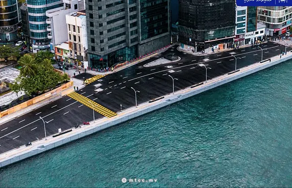 ބޭރުމަގު ފުޅާކުރި ސަރަހައްދު ހުޅުވާލައިފި