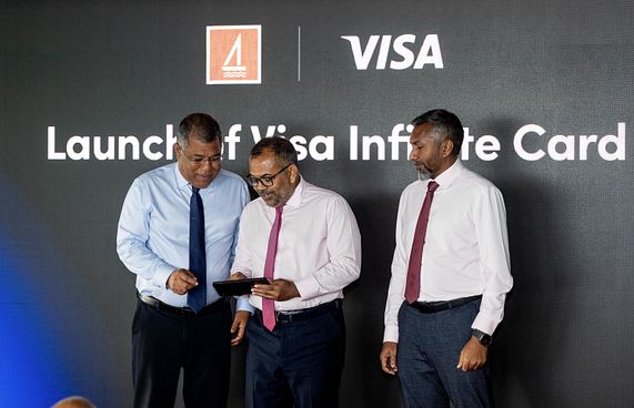 ބީއެމްއެލްއިން ވިސާ އިންފިނިޓް ކާޑު ތައާރަފުކޮށްފި