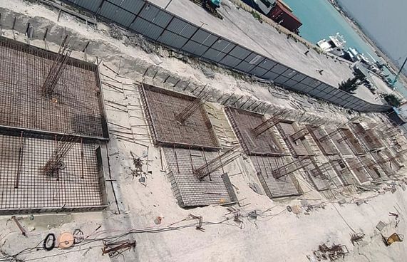 ބްލޫ ލެގޫން ރެޒިޑެންޝަލްގެ ކޮންސްޓްރަކްޝަން ފަށައިފި