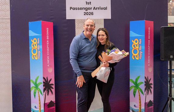 އަހަރުގެ ފުރަތަމަ ފަސިންޖަރަކަށް ޖަރުމަނުގެ ރައްޔިތެއް