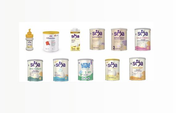 ނެސްލޭ ފޯމިއުލާގެ ބައެއް ބެޗުތަކުގައި ވިހަ މާއްދާއެއް