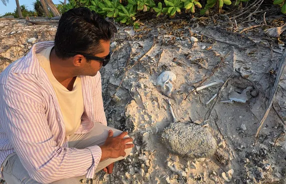 ފުވައްމުލަކު ތުނޑި ސަރަހައްދުން މިނިކަށިތަކެއް ފެނިއްޖެ