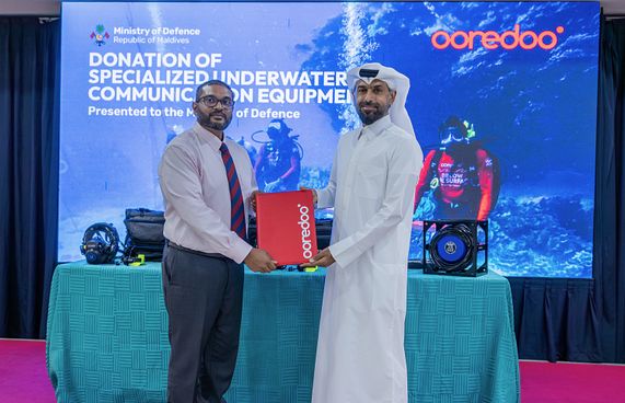 އުރީދޫން ސިފައިންނަށް ޑައިވިން އިކުއިޕްމަންޓް ހަދިޔާކޮށްފި